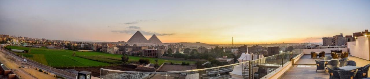 New Pyramid Quen Hotel Kairo Eksteriør bilde